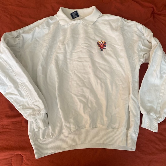 Wek the World Vintage Collar Sweatshirt - Picture 1 of 4